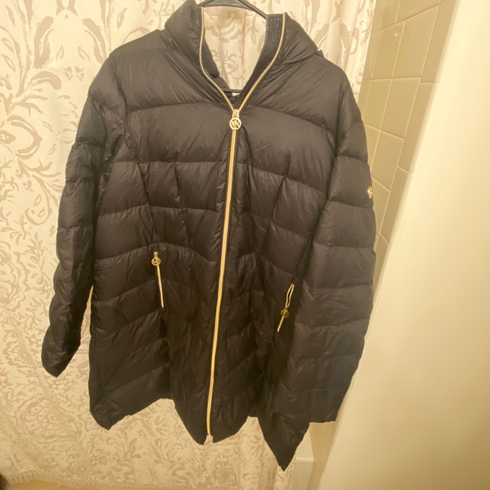 Michael Kors packable down coat